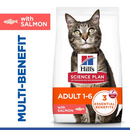 Hill's Science Plan Adult Dry Cat Food with Salmon