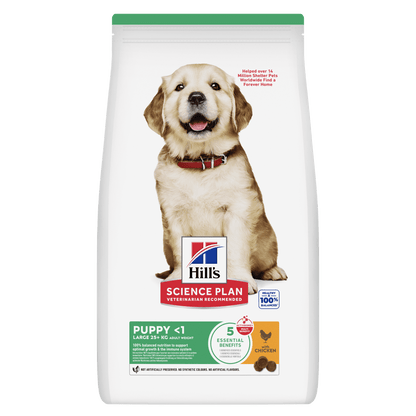 Hill's Science Plan Puppy Large Breed Dry Dog Food with Chicken
