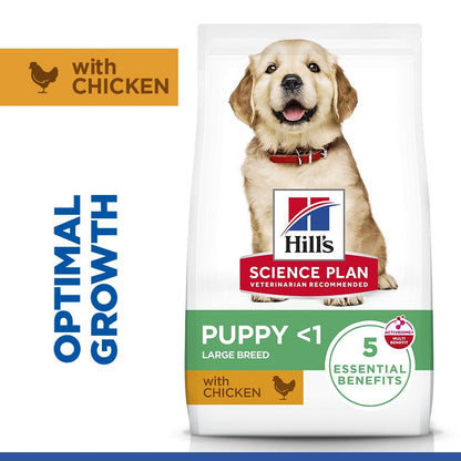 Hill's Science Plan Puppy Large Breed Dry Dog Food with Chicken