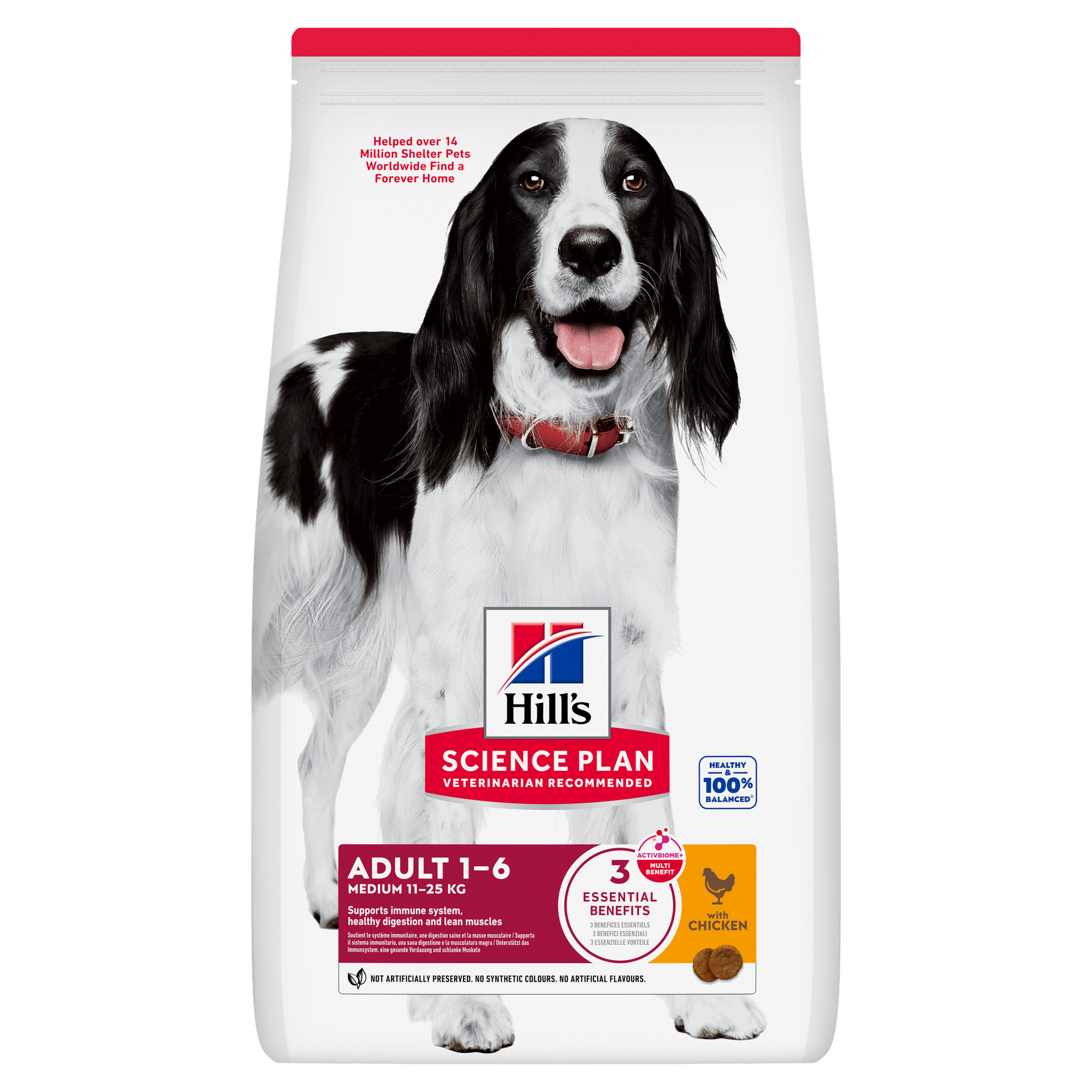 Science Plan Science Plan Hill Chicken Turkey Adult Dry Dog Food pet food packaging