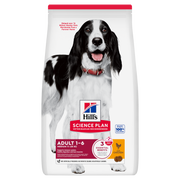 Hill's Science Plan Adult Medium Breed Dry Dog Food with Chicken