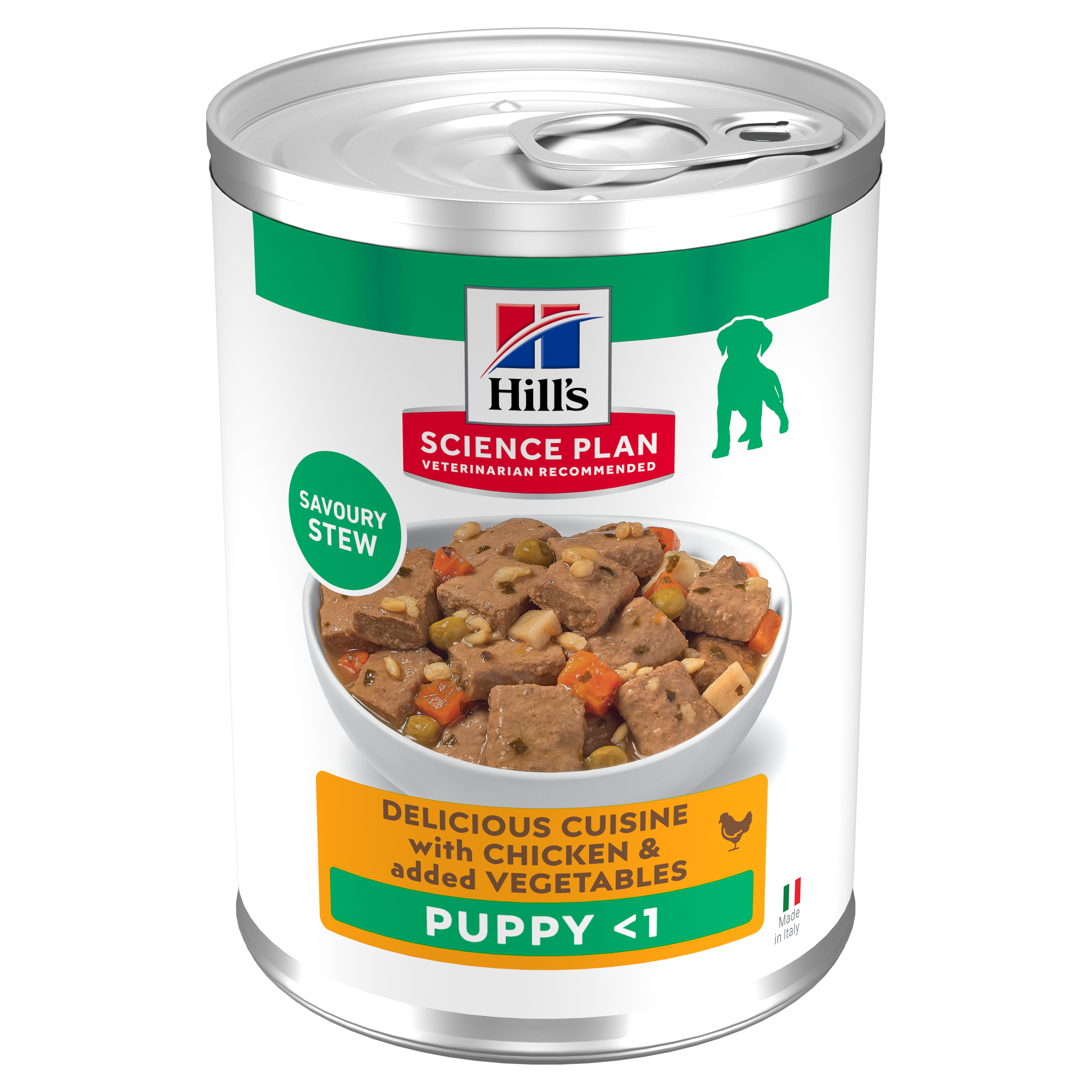 Science Plan Science Plan Hill Stew Added Chicken Pork Puppy Wet Dog Food pet food packaging