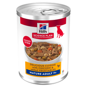 Hill's Science Plan Mature Adult Savoury Stew with Chicken & added Vegetables Wet Dog Food