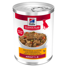 Hill's Science Plan Adult Savoury Stew with Chicken & added Vegetables Wet Dog Food