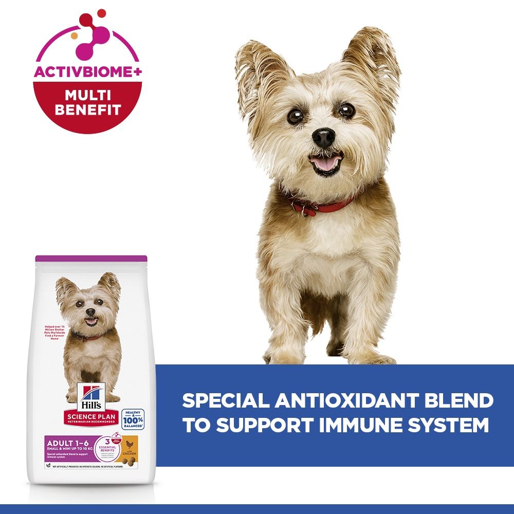 Hill's Science Plan Small & Mini Adult1-6 Dry Dog Food 3 kg Chicken