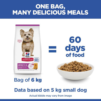 Hill's Science Plan Small & Mini Adult1-6 Dry Dog Food 3 kg Chicken