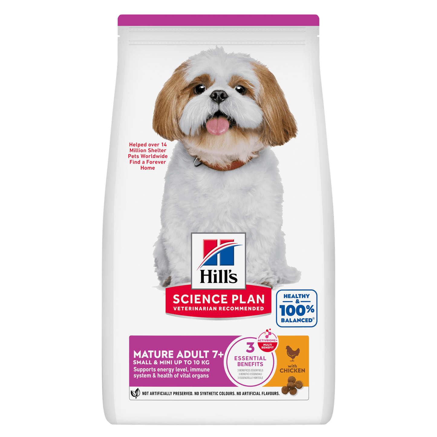 Hill's Science Plan Mature Adult Small & Mini Breed Dry Dog Food with Chicken