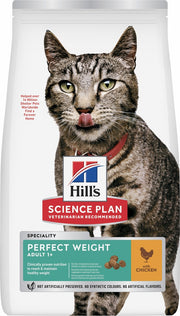 Hill's Science Plan Perfect Weight Adult 1+ Years Adult Dry Cat Food - Chicken
