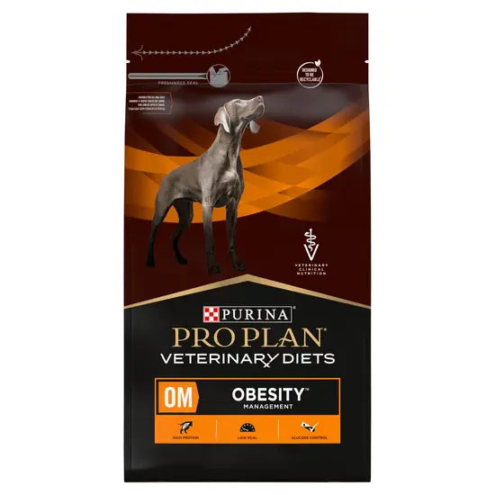 Pro Plan Pro Plan Purina Veterinary Diets Obesity Management Adult Dry Dog Food pet food packaging