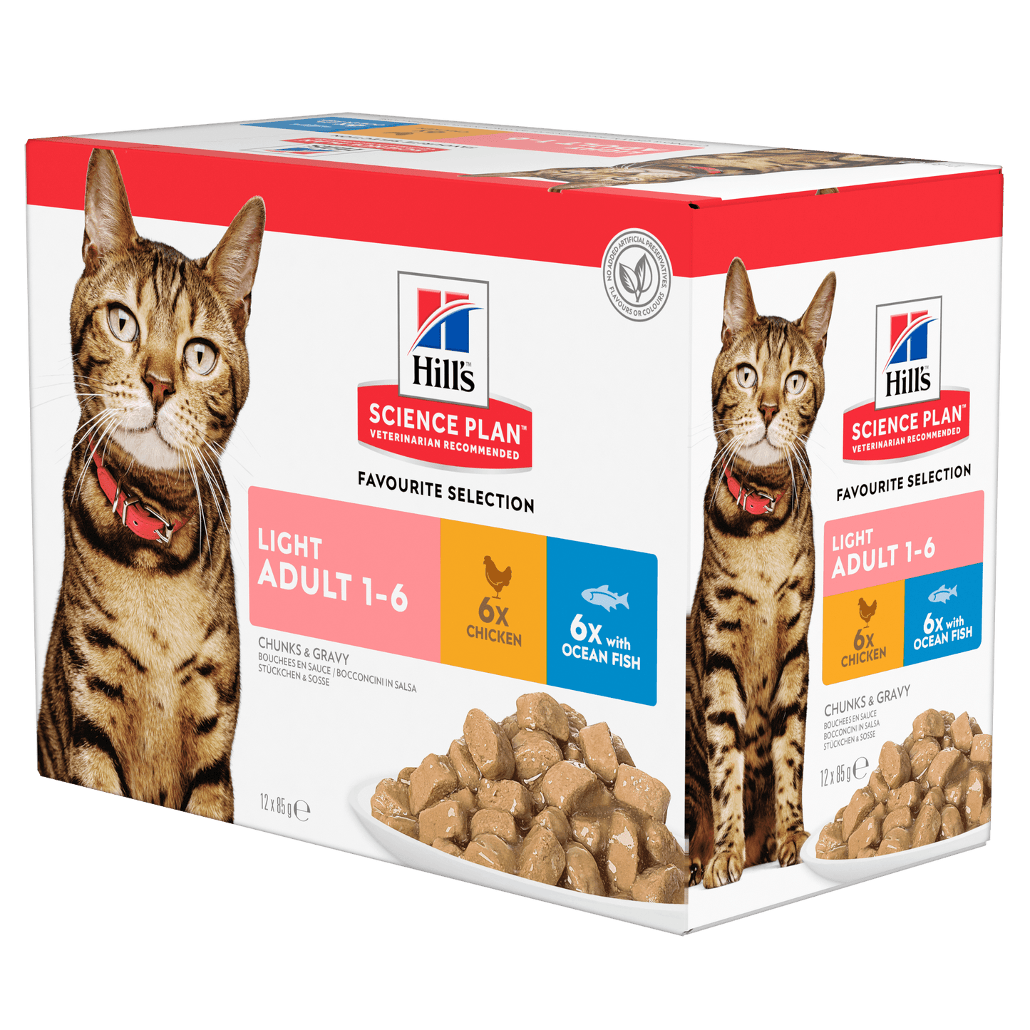 Hill's Science Plan Adult Light Chicken & Ocean Fish Wet Cat Food