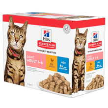 Hill's Science Plan Adult Light Chicken & Ocean Fish Wet Cat Food