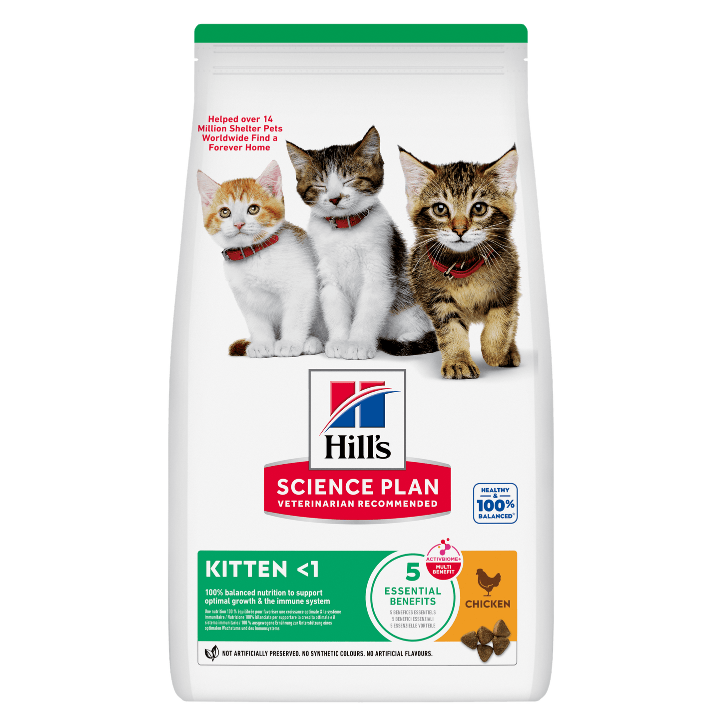 Hill's Science Plan Kitten <1 Dry Cat Food - Chicken