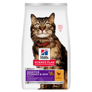 Hill's Science Plan Sensitive Stomach & Skin Adult Dry Cat Food with Chicken - 1.5kg