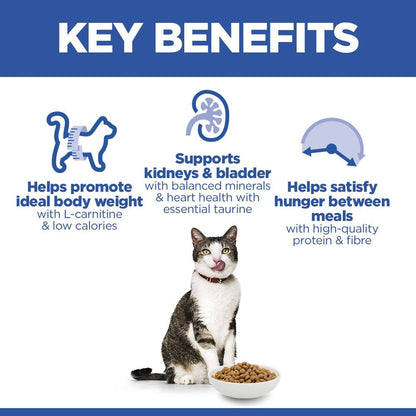 Hill's Science Plan Light Mature Adult Dry Cat Food - Chicken