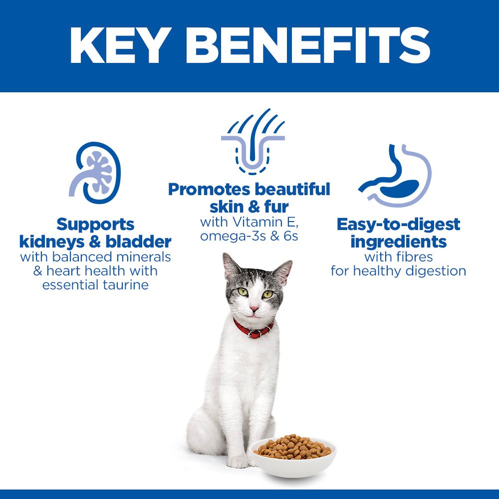 Hill's Science Plan Senior 11+ Dry Cat Food - Chicken