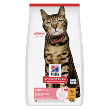 Hill's Science Plan Light Adult 1-6 Dry Cat Food - Chicken