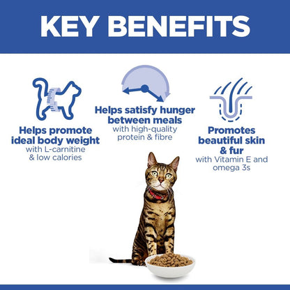 Hill's Science Plan Light Adult 1-6 Dry Cat Food - Chicken