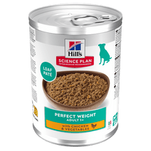 Hill's Science Plan Perfect Weight Wet Dog Food - Chicken & Vegetables