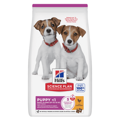 Hill's Science Plan Puppy Small & Miniature Dry Dog Food - Chicken
