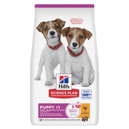Hill's Science Plan Puppy Small & Miniature Dry Dog Food - Chicken