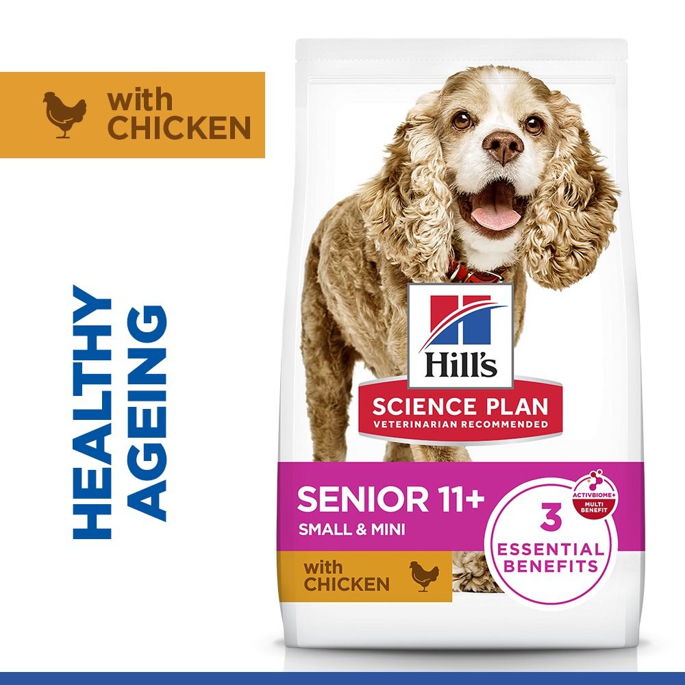 Hill's Science Plan Senior Small & Mini Dry Dog Food - Chicken