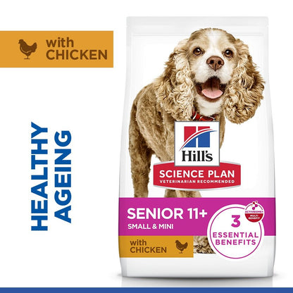 Hill's Science Plan Senior Small & Mini Dry Dog Food - Chicken