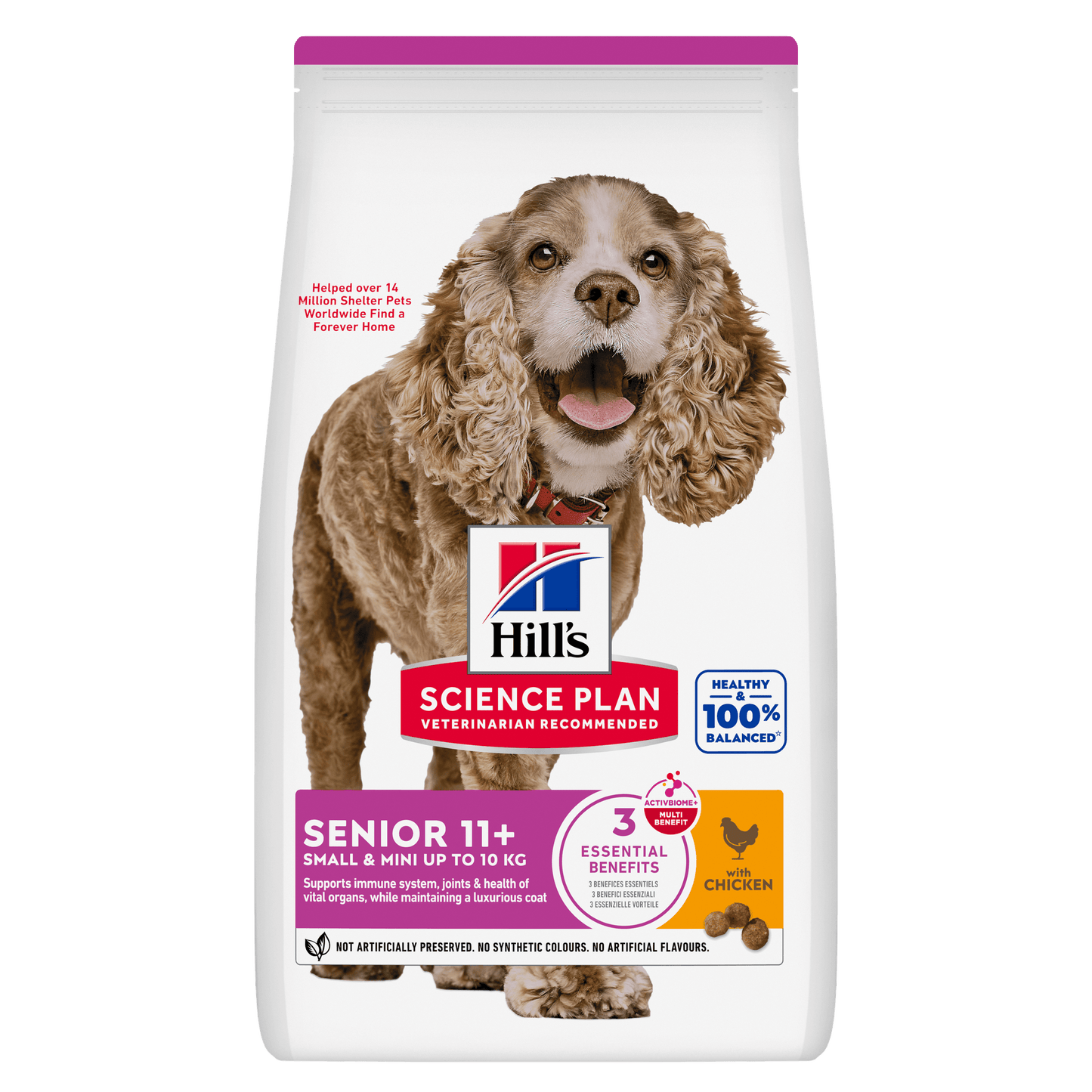 Hill's Science Plan Senior Small & Mini Dry Dog Food - Chicken