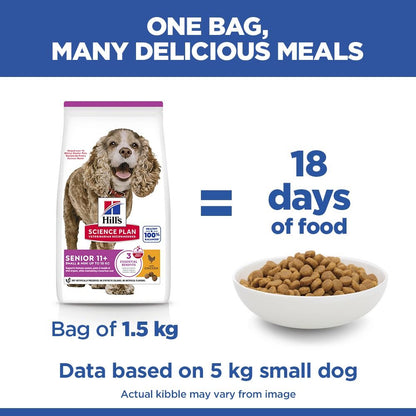 Hill's Science Plan Senior Small & Mini Dry Dog Food - Chicken