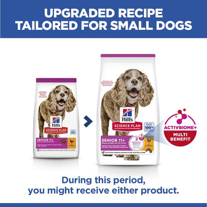 Hill's Science Plan Senior Small & Mini Dry Dog Food - Chicken