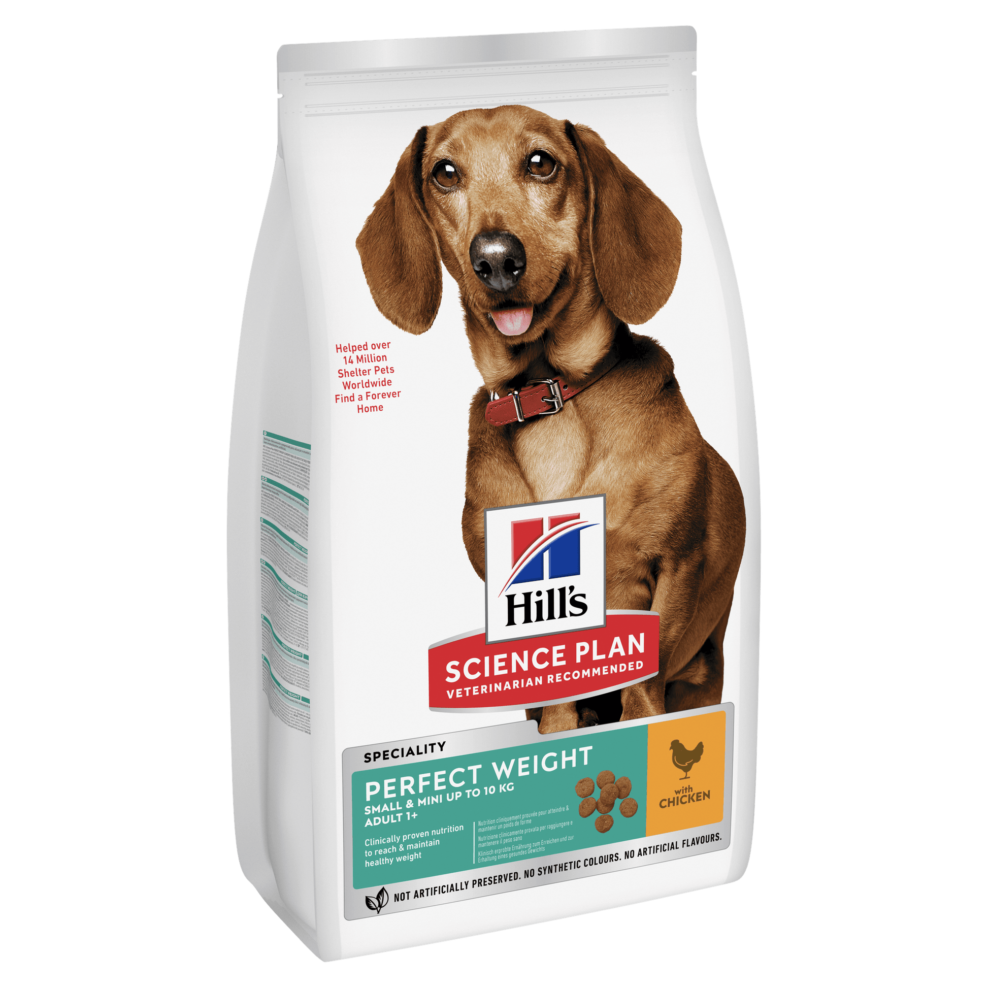 Hill's Hill'S Science Plan Canine Weight Chicken Turkey Adult Wet Dog Food pet food packaging