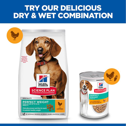 Hill's Science Plan Canine Small & Mini Adult Perfect Weight Chicken