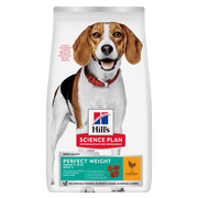 Hill's Science Plan Perfect Weight Medium Adult 1+ Dry Dog Food - Chicken