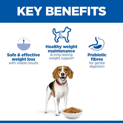 Hill's Science Plan Perfect Weight Medium Adult 1+ Dry Dog Food - Chicken