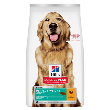 Hill's Science Plan Perfect Weight Large Adult 1+ Dry Dog Food - Chicken
