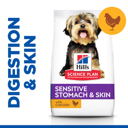 Hill's Science Plan Canine Adult Small and Miniature Sensitive Stomach and Skin