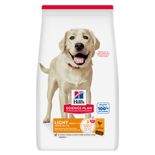 Hill's Science Plan Light Large Adult 1-5 Dry Dog Food - Chicken