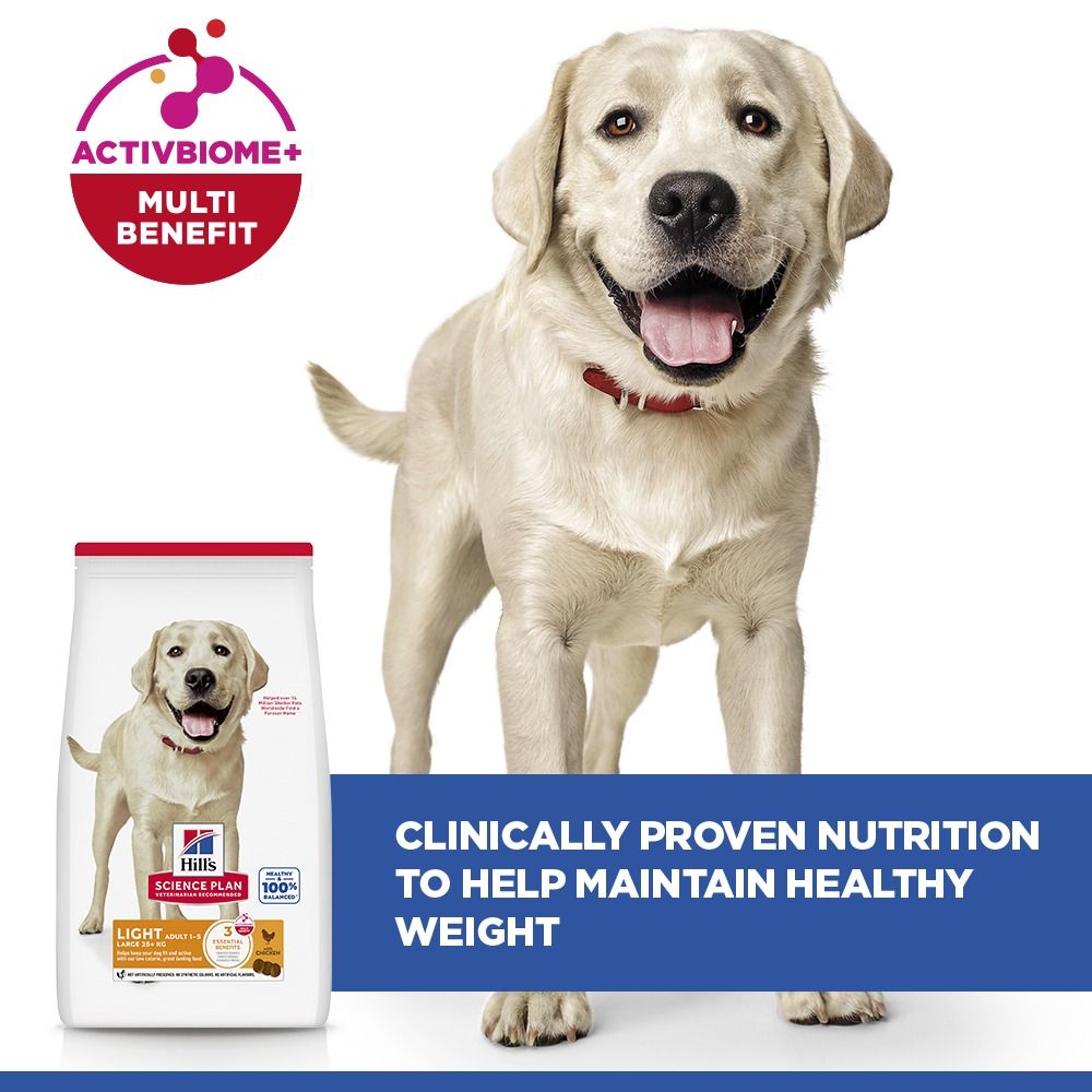 Hill's Science Plan Light Large Adult 1-5 Dry Dog Food - Chicken