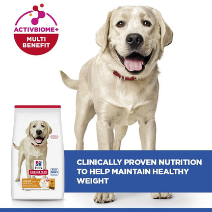 Hill's Science Plan Light Large Adult 1-5 Dry Dog Food - Chicken