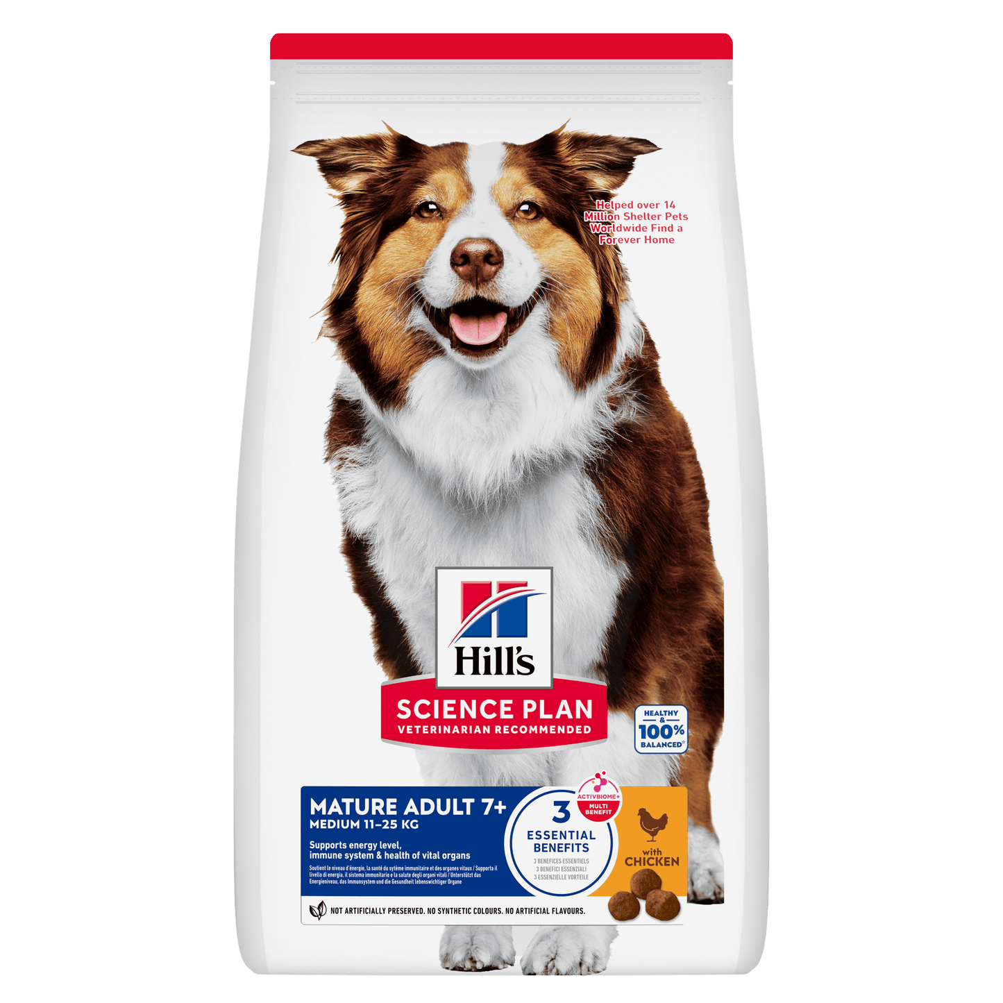 Hill's Science Plan Medium Mature Adult 7+ Dry Dog Food - Chicken