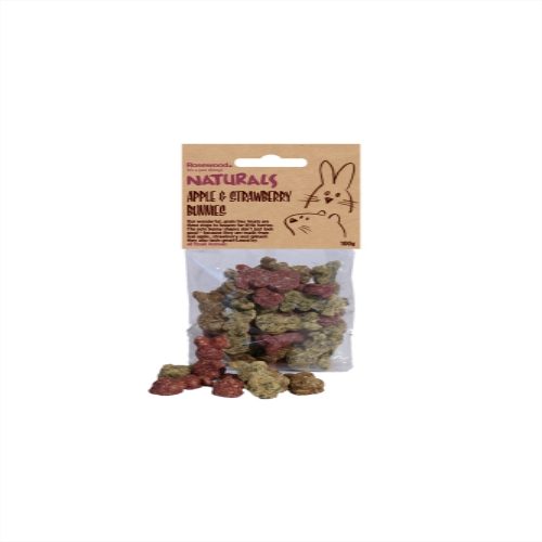 Naturals Treats Apple & Strawberry Bunnies