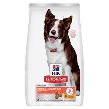Hill's Science Plan Perfect Digestion Medium Adult 1+ Dry Dog Food - Chicken & Brown Rice