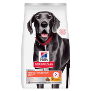 Hill's Science Plan Perfect Digestion Large Breed Adult 1+ Dry Dog Food - Chicken & Brown Rice