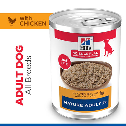 Hill's Science Plan Canine Mature Adult Wet Dog Food - Chicken