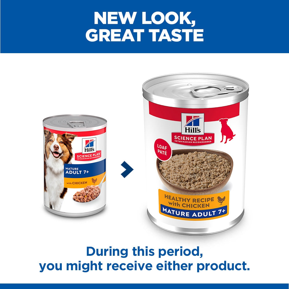 Hill's Science Plan Canine Mature Adult Wet Dog Food - Chicken