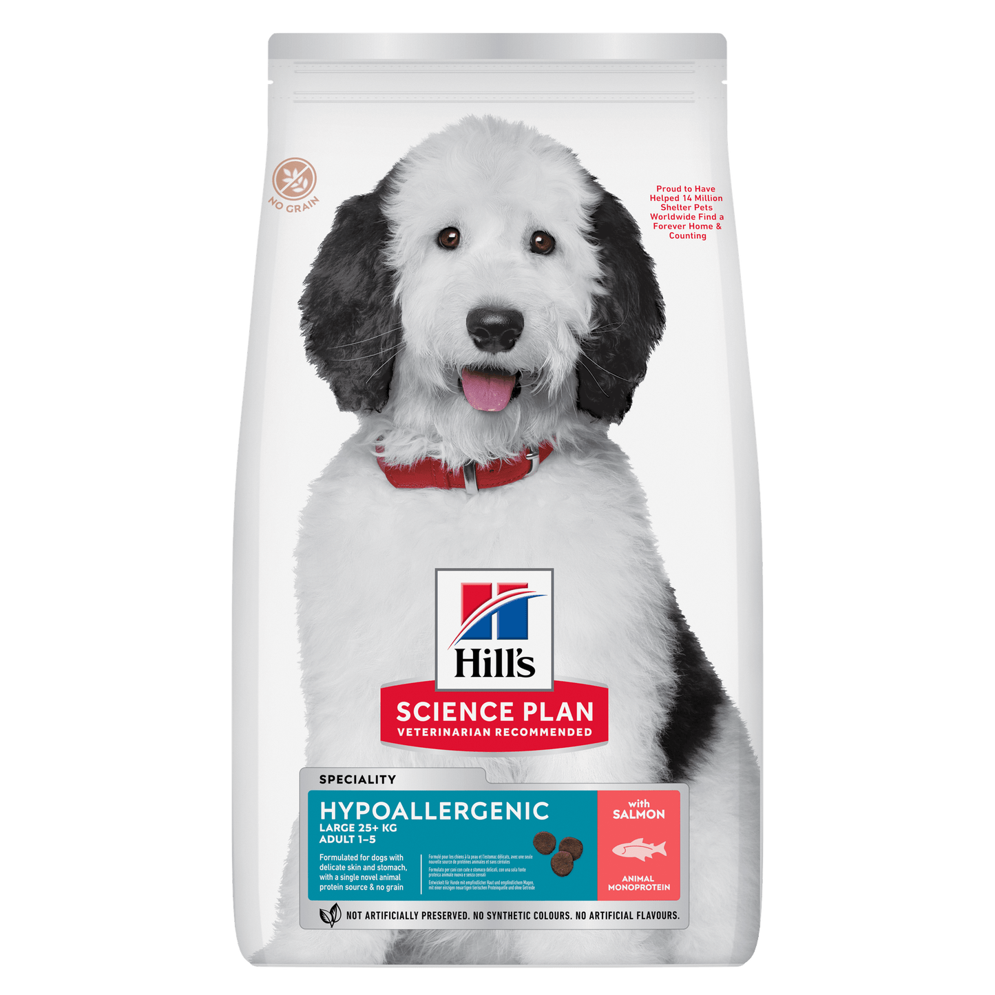 Hill's Science Plan Hypoallergenic Large Adult Dry Dog Food - Salmon