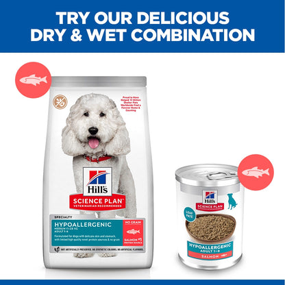 Hill's Science Plan Canine Adult Hypoallergenic with Salmon Wet Dog Food