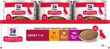 Hill's Science Plan Adult Wet Dog Food with Chicken, Turkey and Beef
