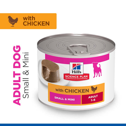 Hill's Science Plan Small & Mini Adult Wet Dog Food - Chicken