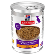Hill's Science Plan Canine Adult Sensitive Stomach & Skin with Chicken Can Wet Dog Food
