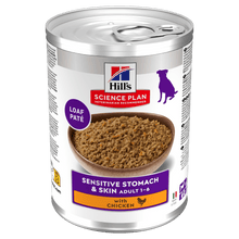 Hill's Science Plan Canine Adult Sensitive Stomach & Skin with Chicken Can Wet Dog Food